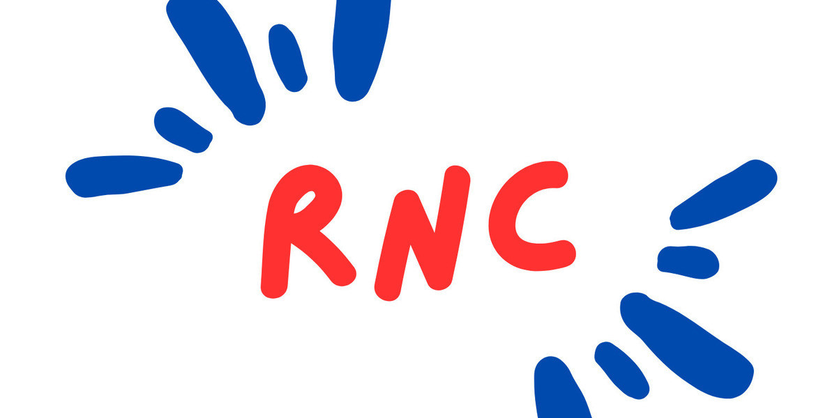 Vine Street Party - red and blue RNC logo