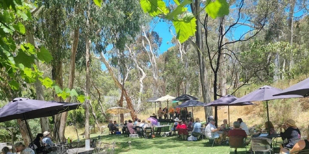 Picnics under the gumtrees at Sinclairs Gully