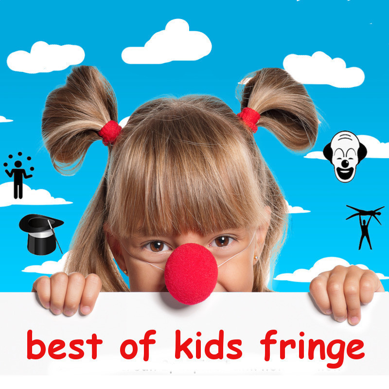 Best of Kids Fringe - Child with big red nose