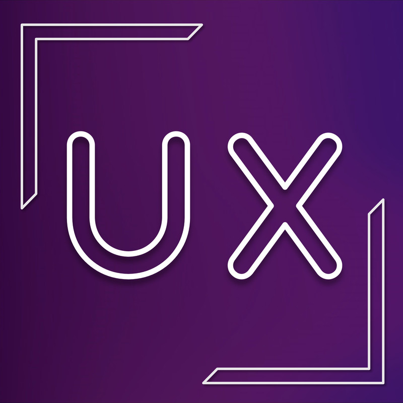 Event logo reading "UX" on a purple background