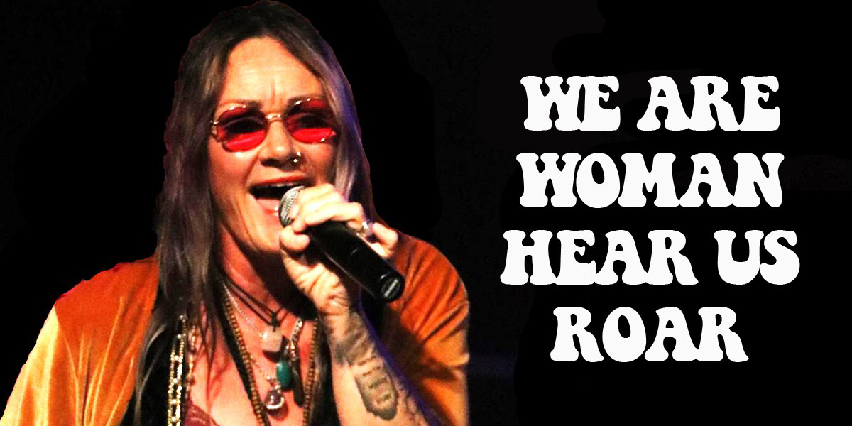WE ARE WOMAN HEAR US ROAR - We Are Woman Hear Us Roar vocalist Melissa Jubb