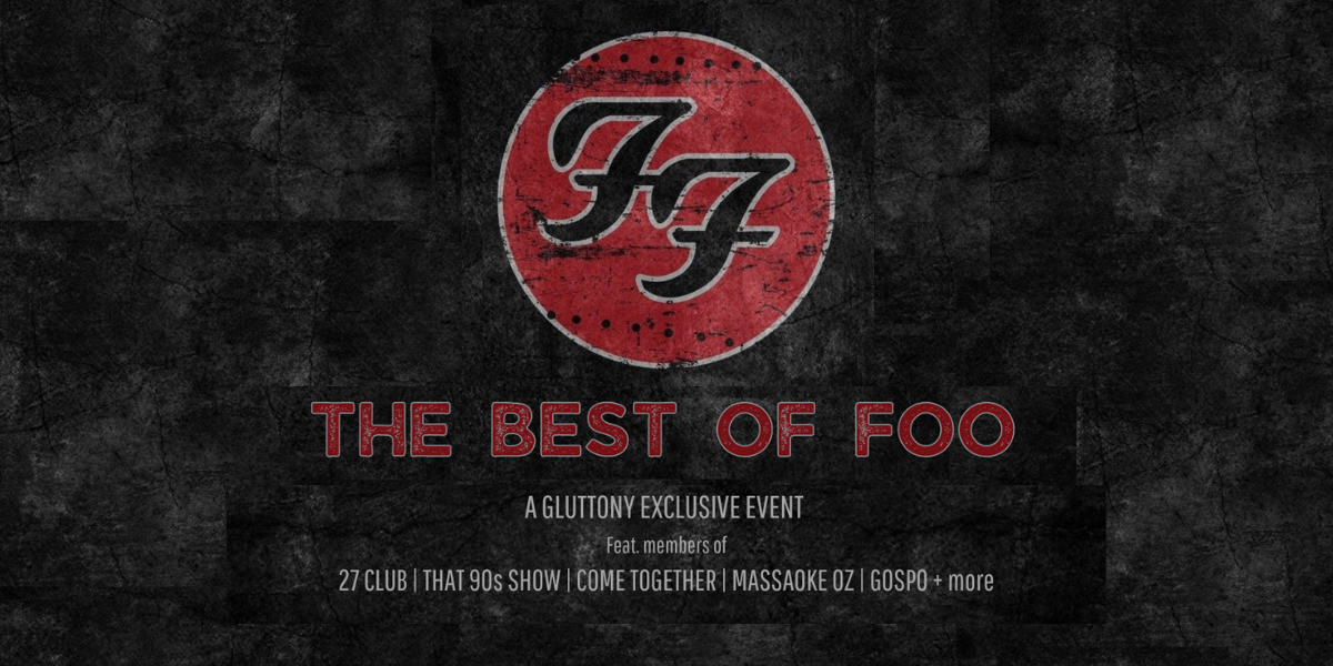 The Best Of Foo - Gluttonys 'super-group' Foo Fighters show.