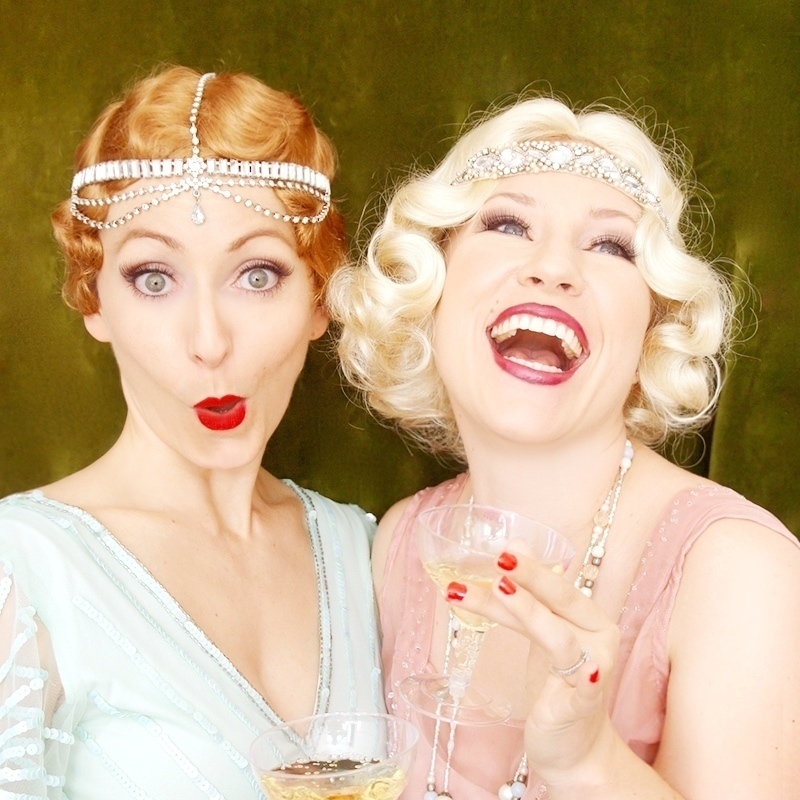Two Dames, A Piano and a Whole Lot of Giggle Water - Event image