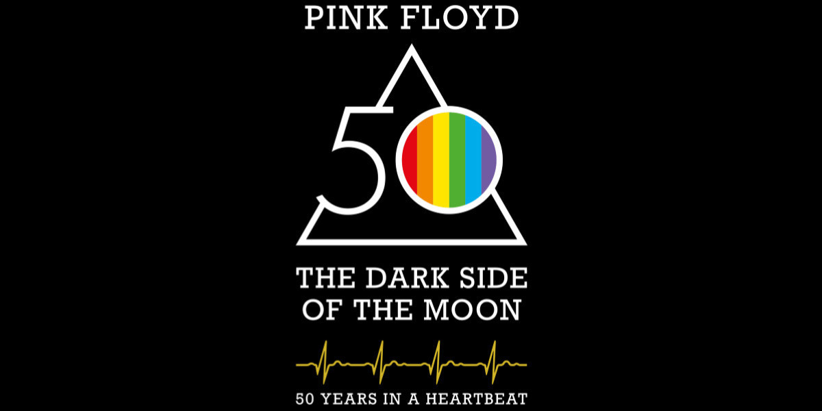 Pink Floyd's The Dark Side of The Moon Album artwork celebrating 50th anniversary