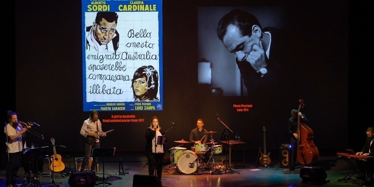 Once upon a time in Italy - band playing live arrangements of Italian film scores