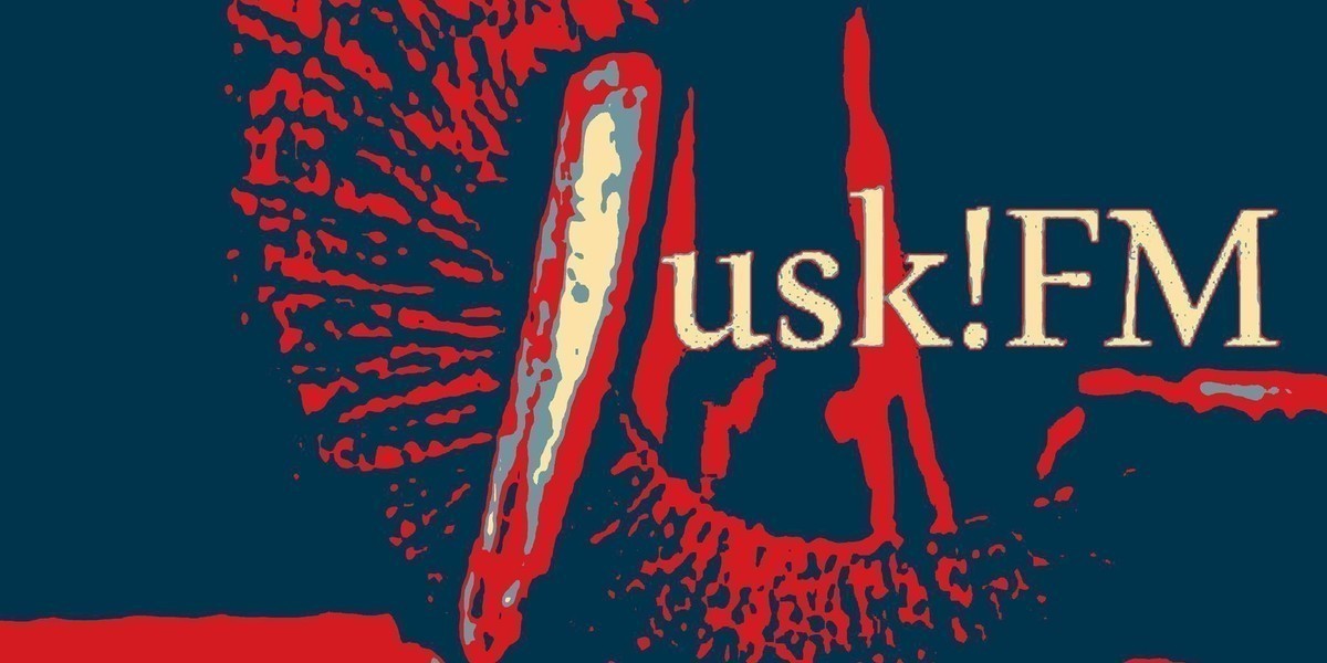 Tusk!FM elephant tusk logo