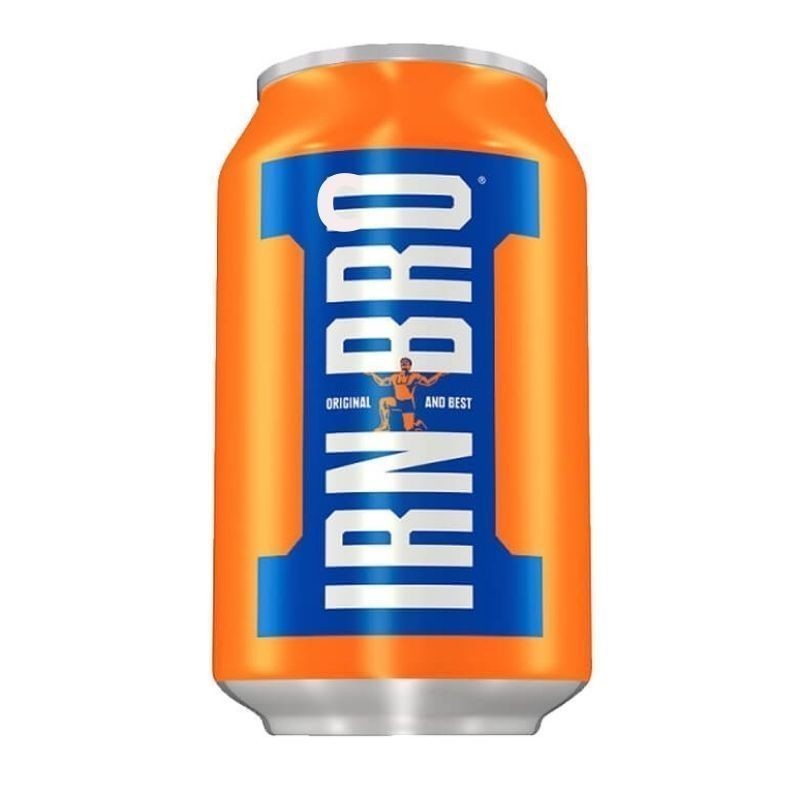 Gary McAllister: Irn Bro - A popular orange can of soft drink found mainly in Scotland called 'Irn Bru' has had the words Irn Bru changed to read 'Irn Bro'.