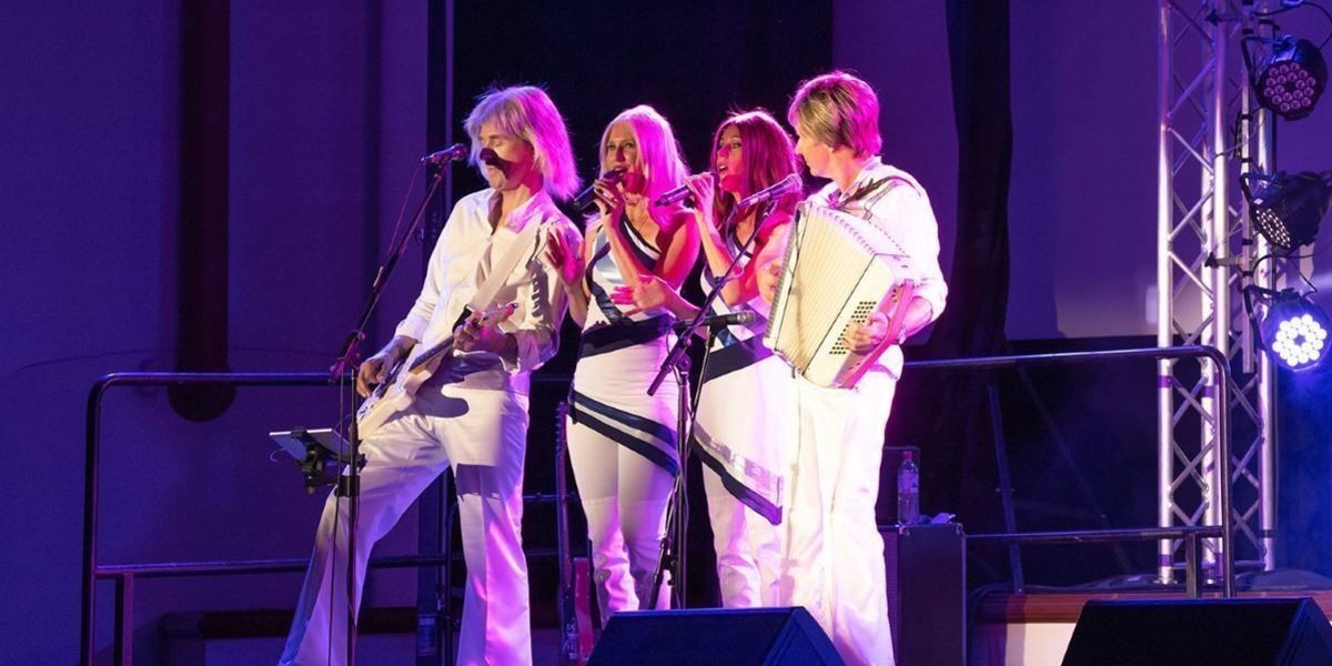 4 band members as ABBA