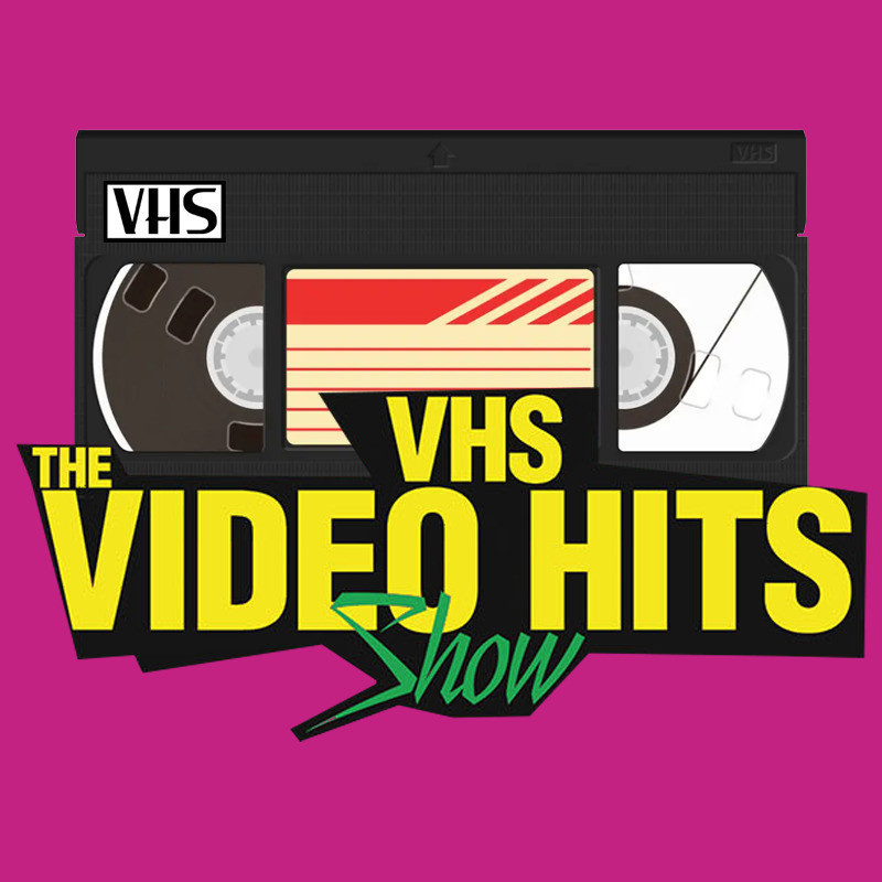 VHS the video hits show
A VHS video tape and show logo