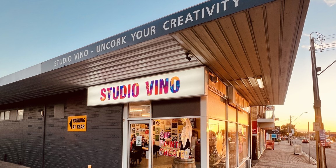 Studio Vino Holden Hill shop frontage