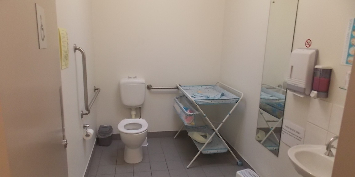Access toilet is adjacent other toilet facilities, location is shown on venue plan.
