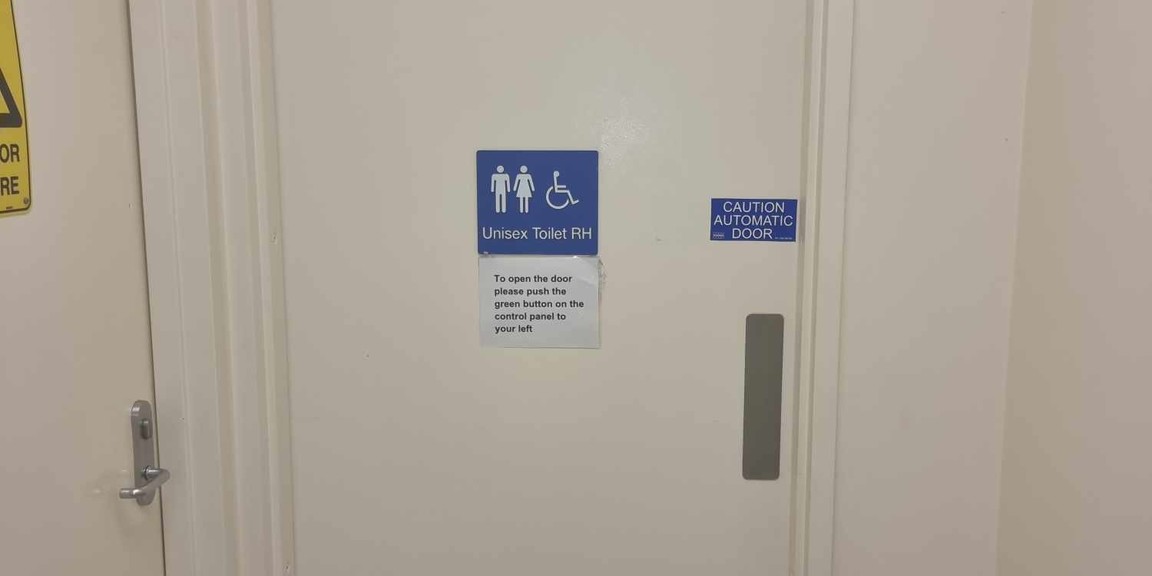 unisex bathroom