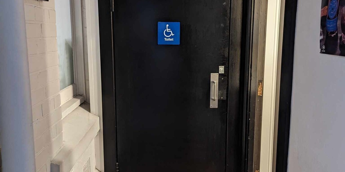 Disabled toilet available at this venue
